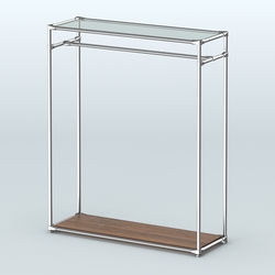 Островная торговая система ХРОМ 1200 мм №2, Орех