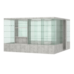 Павильон ИСТРА островной №6б (11, 35 кв.м), Метрополитан Грей