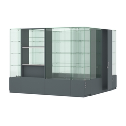 Павильон ИСТРА островной №4б (7, 29 кв.м), Темно-Серый