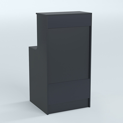 Ресепшен серии ПРАЙМ №2Б, Антрацит