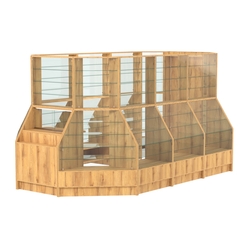 Павильон АЛМАЗ №5 (11, 58 кв. м), Дуб Золотистый