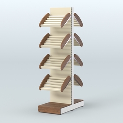 Островной стеллаж для хлеба и выпечки Феникс №6, Орех + Крем Вайс