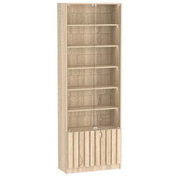 Витрина серии "Смок" №1-700, Дуб Сонома