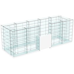 Торговый островок ХИТ ПРОДАЖ №12а (закрытый) (6.75 кв.м), Белый