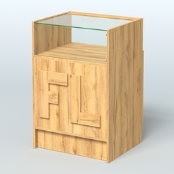 Прилавок "Фаберлинк" №2-600, Дуб Золотистый