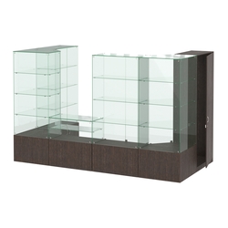 Павильон ИСТРА пристенный №2а (5, 87 кв.м), Дуб Венге