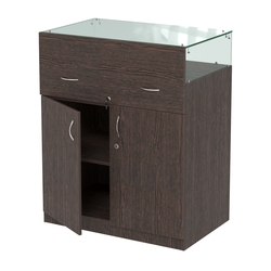 Истра прилавок ювелирный №2 (560мм), Дуб Венге