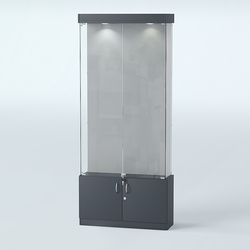 Витрина для медалей ИС-31-А (задняя стенка бархат), Антрацит