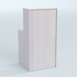 Ресепшен серии ПРАЙМ №2, Ясень Анкор светлый