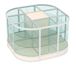 Прилавок-остров №5 (2,25 кв.м), Крем Вайс