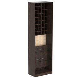 Стенд из ДСП для галстуков №2, Дуб Венге