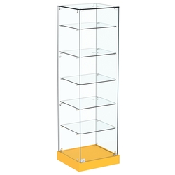 Витрина Хит продаж №501 (закрытая, задняя стенка - стекло), Солнечный Свет 0134 BS