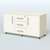 Тумба приставная Брента, цвет белый Крем Вайс + Белый