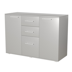 Комод ВЕКТОР КВ-08, Серый