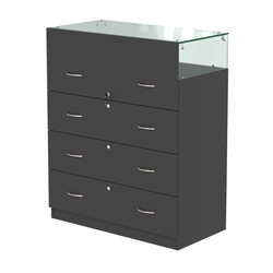 Истра прилавок ювелирный №1 (450мм), Черный