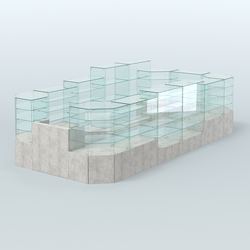 Павильон ИСТРА в центр зала №8 (открытый) (12, 77 кв.м), Метрополитан Грей