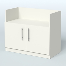 Креденция с нишей , Белый