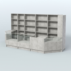 Торговый Островок "Эконом" №16 (7, 19 кв.м), Метрополитан Грей