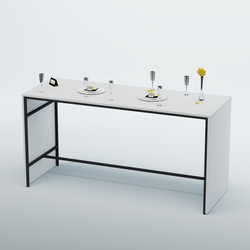 Барный стол "Кофе-брейк" №4, Белый