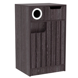 Прилавок под кофе серии "Смок", Ясень Анкор темный - U31105