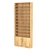 Стеллаж из ДСП с 10-ю полками 200x900 мм серии LEVEL-10 №10 (З/C - ДВП) Дуб Золотистый