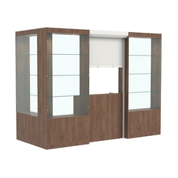 Угловой павильон №2-3П (3,24 кв.м), Орех