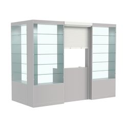 Угловой павильон №2-5П (3,24 кв.м), Серый