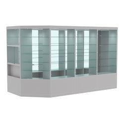 Павильон №5 из ДСП (8, 80 кв. м), Серый