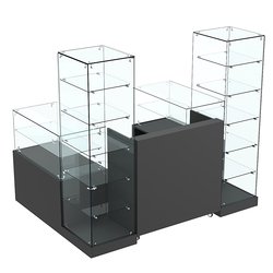 Торговый островок ХИТ ПРОДАЖ №14 (открытый) (2, 43 кв.м), Черный