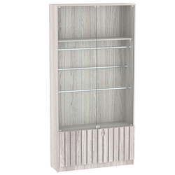 Витрина серии "Смок" №3, Ясень Анкор светлый - U31104