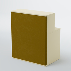 Ресепшен БАРОН №1 (ровная поверхность), Крем Вайс + 09 Olive