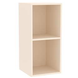 Антресоль офисная узкая А-03, Крем Вайс