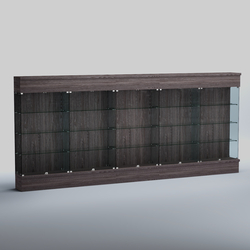 Витрина ФЕЛИКС №2-5000, Ясень Анкор темный