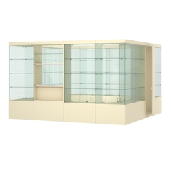 Павильон ИСТРА островной №6б (11, 35 кв.м), Крем Вайс