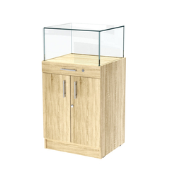 Прилавок ювелирный "Диаманд" №1-600 пристенный, Дуб Сонома