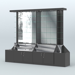 Павильон с накопителями серии Эталон №8, Черный
