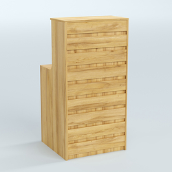 Ресепшен серии ПРАЙМ №2А, Дуб Золотистый