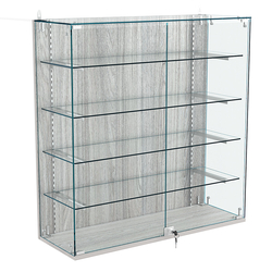 Витрина настенная НЕО №4-1 с четырьмя полками, Ясень Анкор светлый - U31104