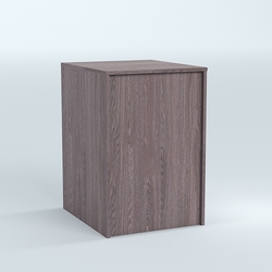 Стол-ресепшен серии ПРАЙМ №2, Ясень Анкор темный