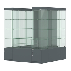 Павильон ИСТРА островной №9а (3, 24 кв. м), Темно-Серый