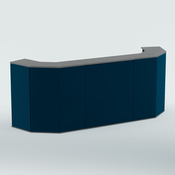 Ресепшен БАРОН №6 (ровная поверхность), Темно-серый + 11 Blue