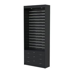 Витрина для очков №11 (открытый доступ), Черный