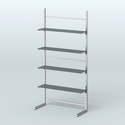 Система ЭЛЕГАНТ без ДСП №16 (1200 мм), Темно-Серый