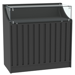 Прилавок серии "Смок" №2, Черный