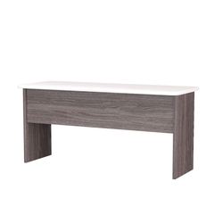 Скамейка для раздевалок №1-2, Ясень Анкор темный + Ясень Анкор светлый