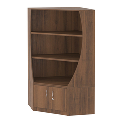 Стеллаж Гарант угловой низкий №2, Орех