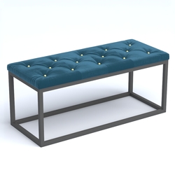 Пуфик серии ЛОФТ №3К, Tiffany 11 Blue