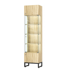 Витрина Монти №1-П, Дуб Сонома