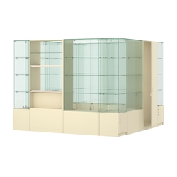 Павильон ИСТРА островной №4б (7, 29 кв.м), Крем Вайс