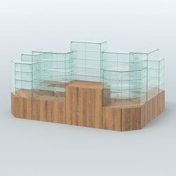 Павильон ИСТРА в центр зала №6а (закрытый) (8, 26 кв.м), Орех